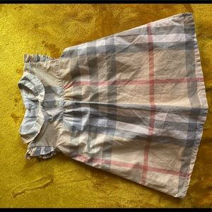 Burberry infant dress